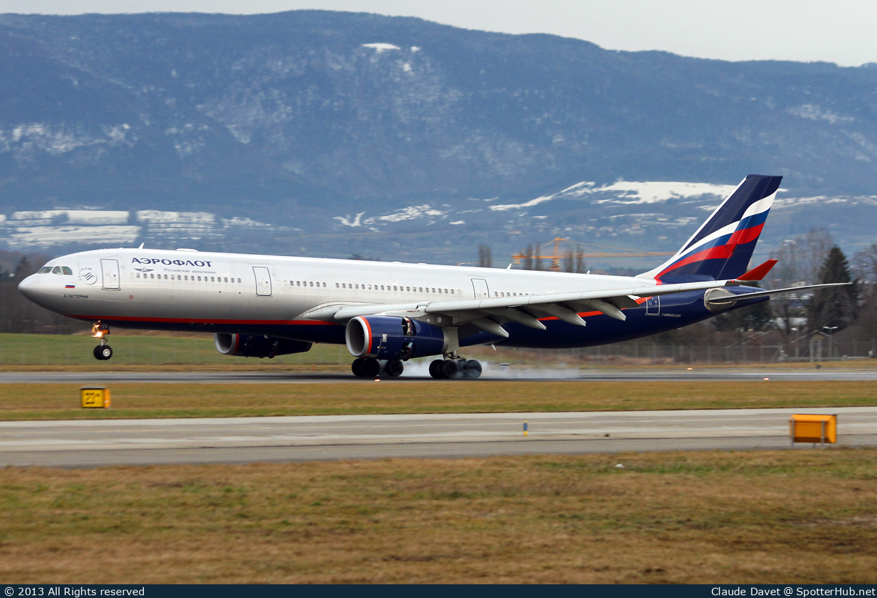 Photo of VQ-BCV - Airbus A330-343 operated by Aeroflot