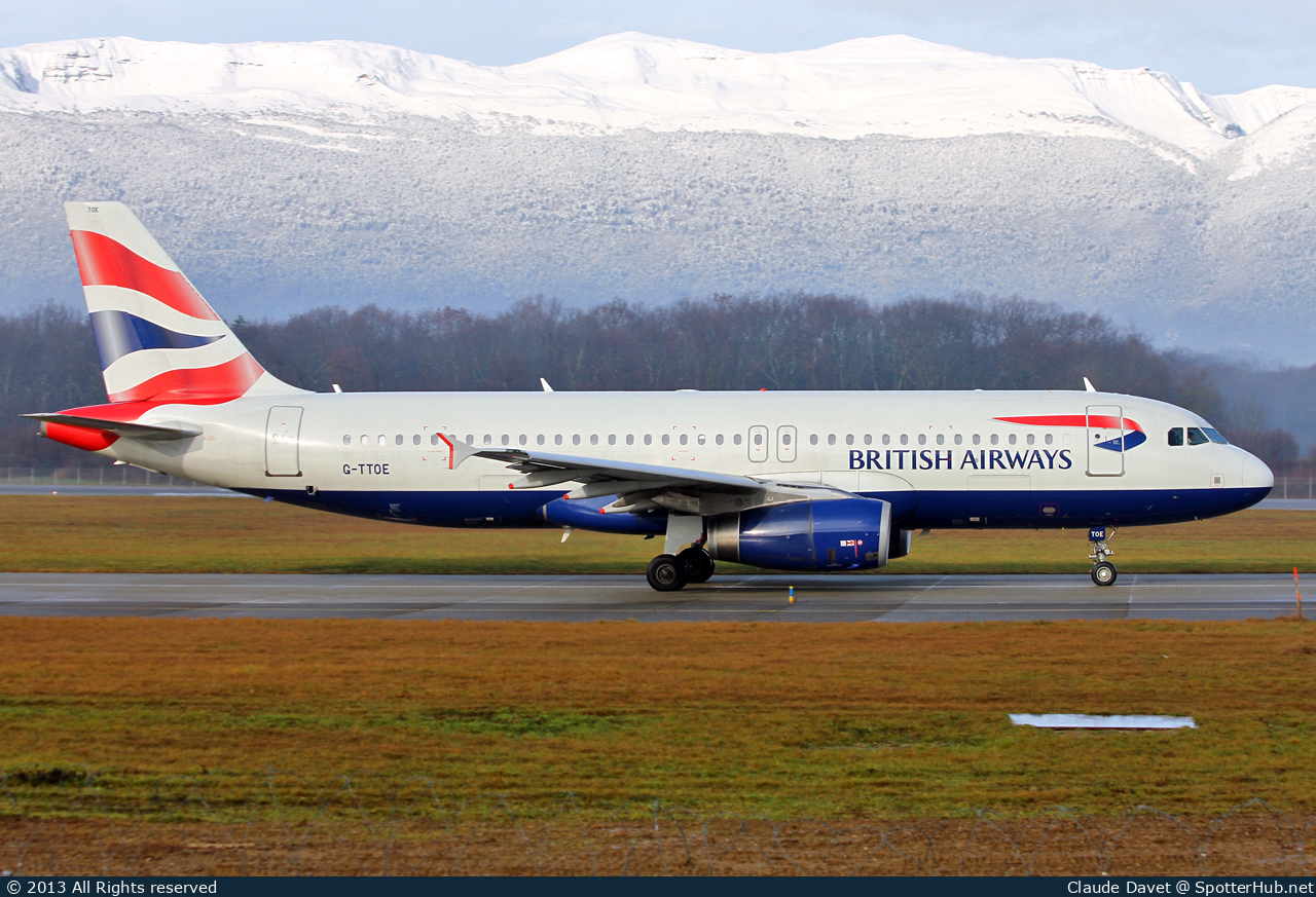 Photo of G-TTOE - Airbus A320-232 operated by British Airways