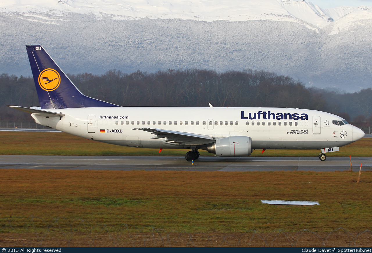 Photo of D-ABXU - Boeing 737-330 operated by Lufthansa