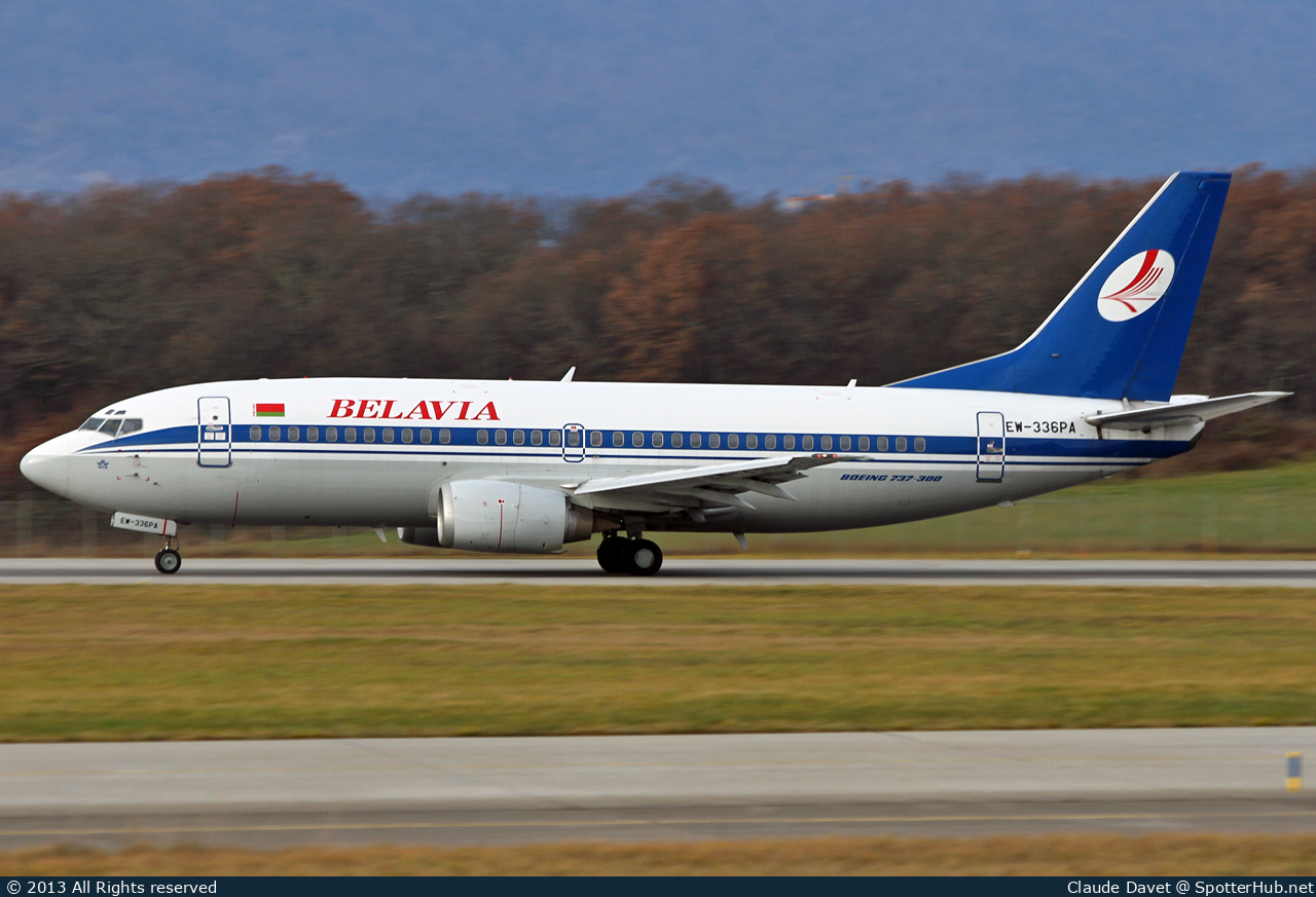 Photo of EW-336PA - Boeing 737-3Q8 operated by Belavia