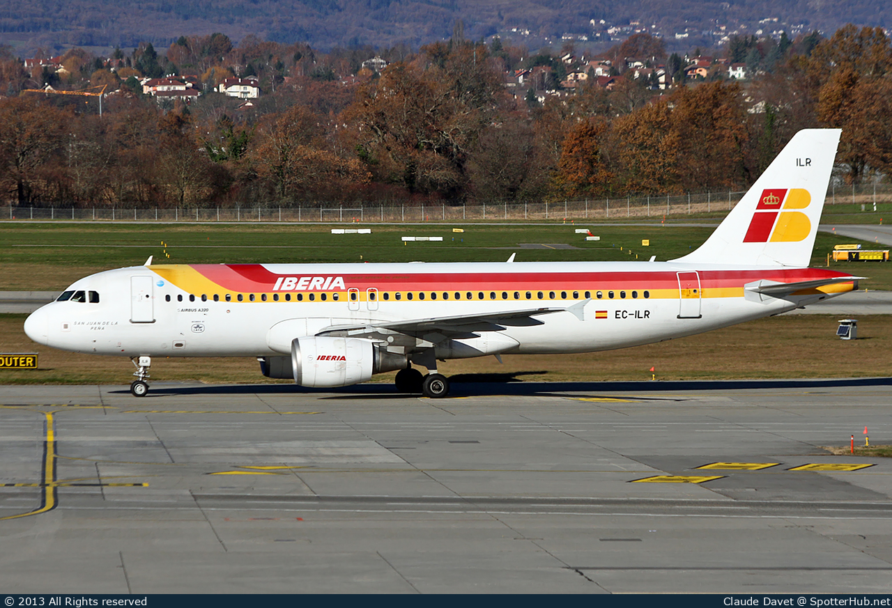 Photo of EC-ILR - Airbus A320-214 operated by Iberia
