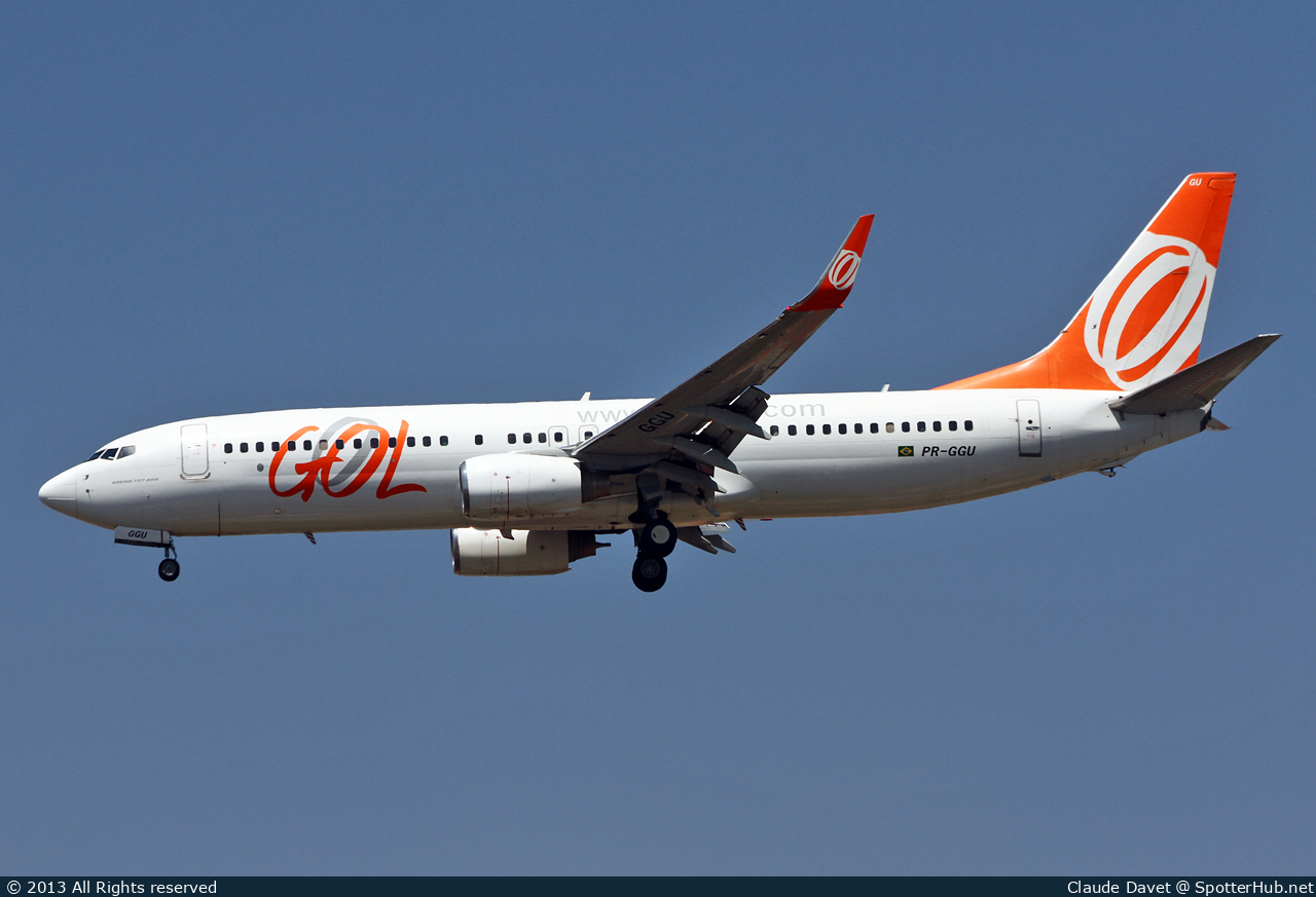 Photo of PR-GGU - Boeing 737-8EH operated by GOL Linhas Aéreas