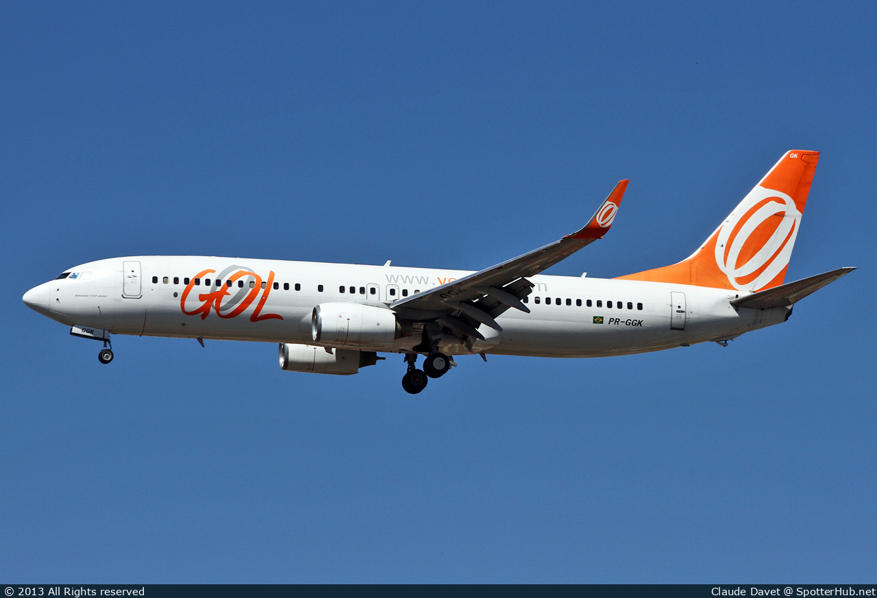 Photo of PR-GGK - Boeing 737-8EH operated by GOL Linhas Aéreas