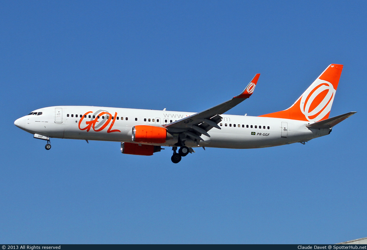 Photo of PR-GGF - Boeing 737-8EH operated by GOL Linhas Aéreas