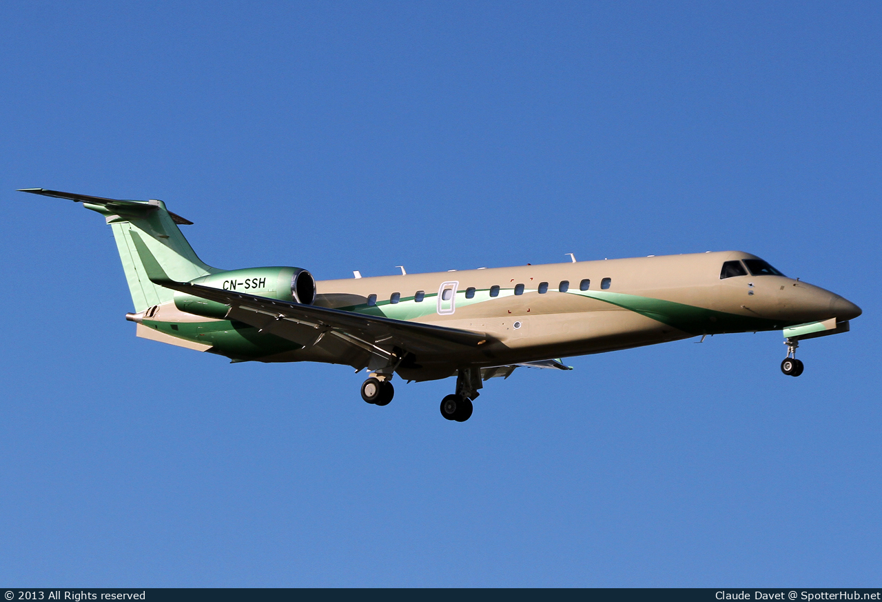 Photo of CN-SSH - Embraer Legacy 600 operated by Dalia Air