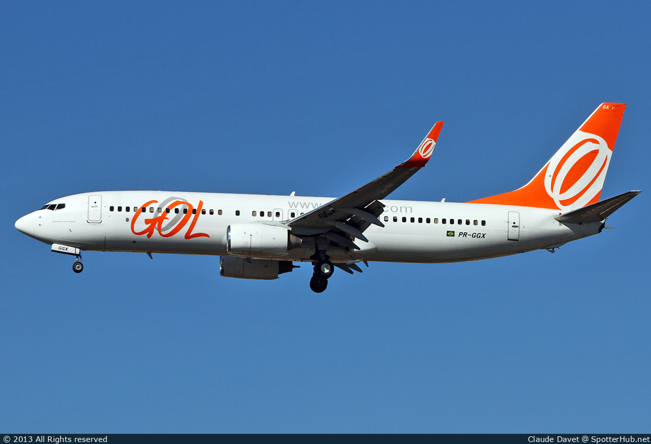 Photo of PR-GGX - Boeing 737-8EH operated by GOL Linhas Aéreas