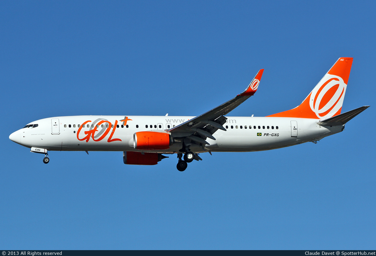 Photo of PR-GXG - Boeing 737-8EH operated by GOL Linhas Aéreas