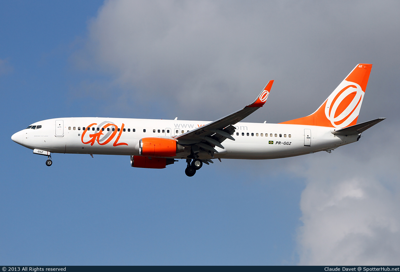 Photo of PR-GGZ - Boeing 737-8EH operated by GOL Linhas Aéreas