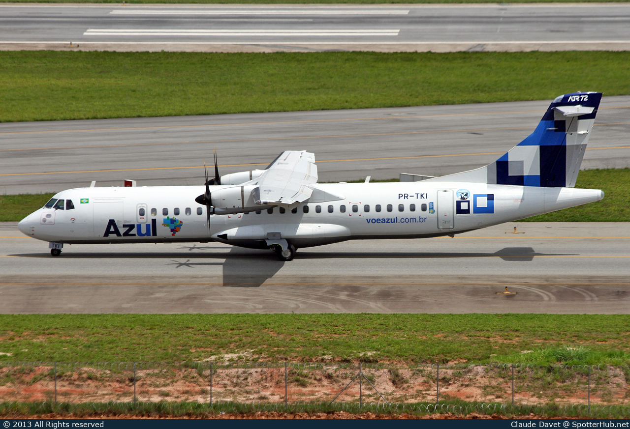 Photo of PR-TKI - ATR 72-600 operated by Azul