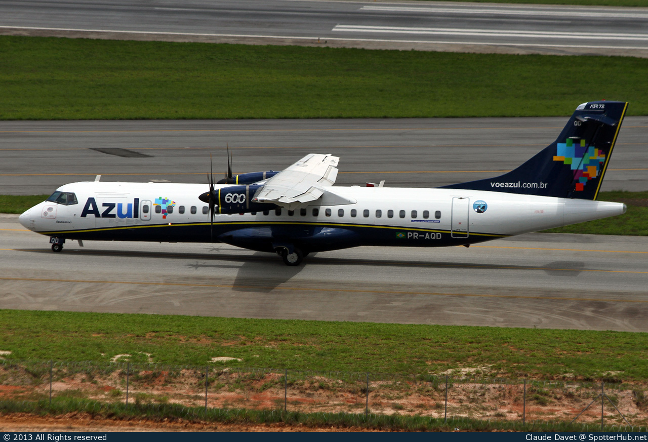 Photo of PR-AQD - ATR 72-600 operated by Azul