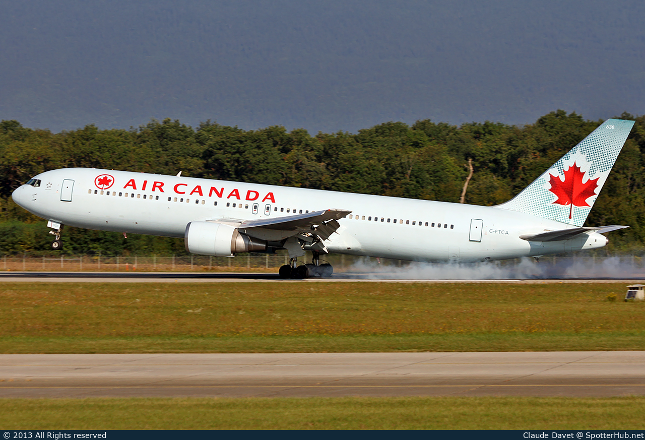 Photo of C-FTCA - Boeing 767-375(ER) operated by Air Canada