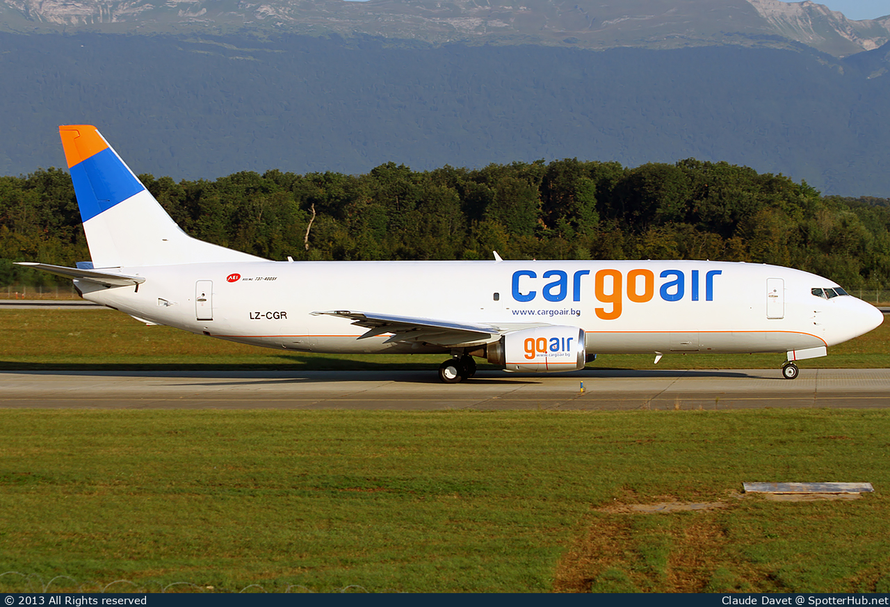 Photo of LZ-CGR - Boeing 737-448(SF) operated by Cargoair