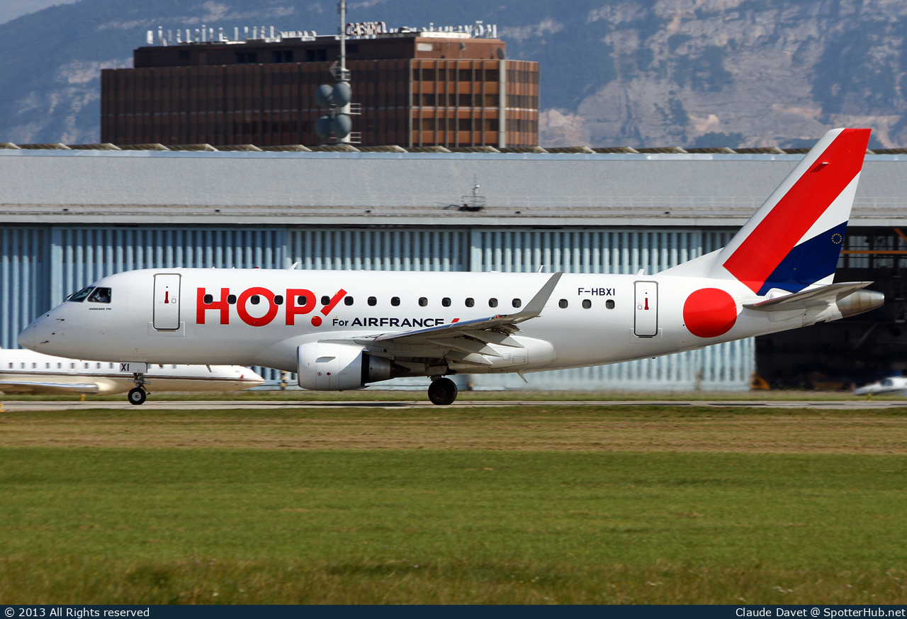 Photo of F-HBXI - Embraer ERJ-170STD operated by Air France HOP