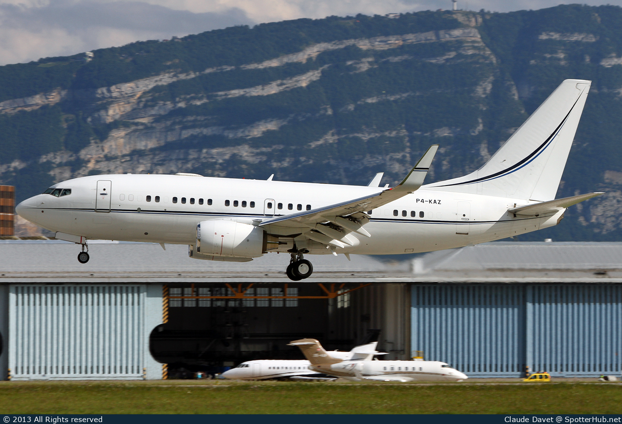 Photo of P4-KAZ - Boeing 737-7EJ(BBJ) operated by Government of Kazakhstan