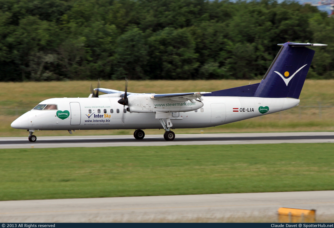 Photo of OE-LIA - Bombardier DHC-8-314 Dash 8 Q300 operated by InterSky