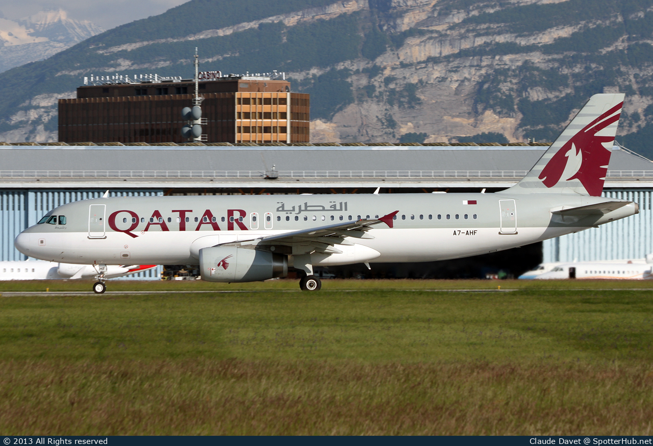 Photo of A7-AHF - Airbus A320-232 operated by Qatar Airways