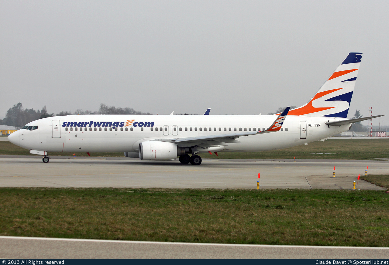 Photo of OK-TVP - Boeing 737-8K5 operated by SmartWings