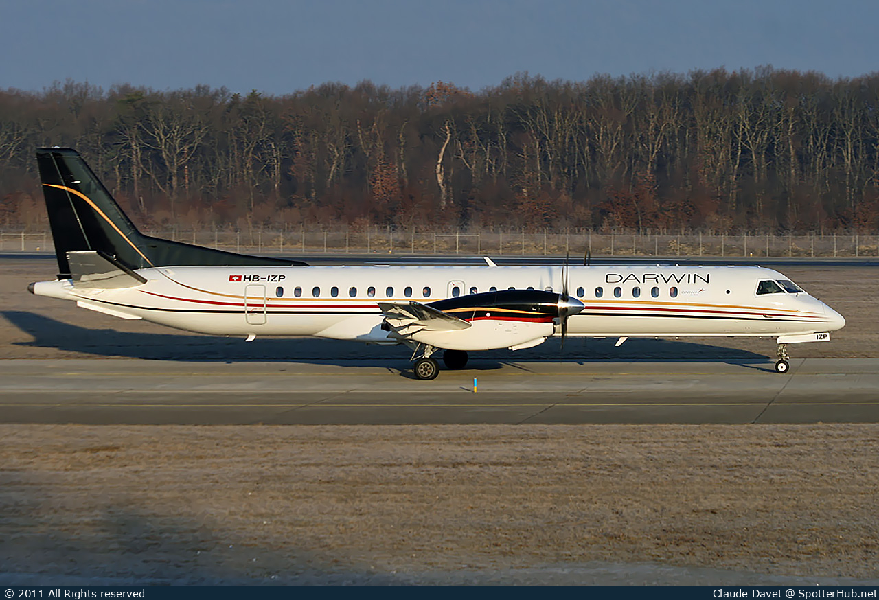 Photo of HB-IZP - Saab 2000 operated by Darwin Airline