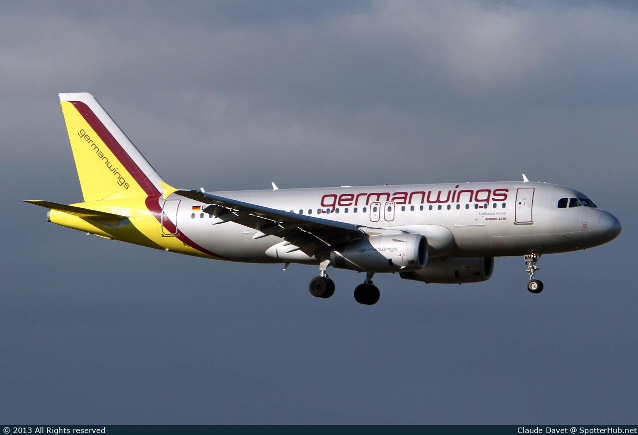 Photo of D-AGWM - Airbus A319-132 operated by Germanwings