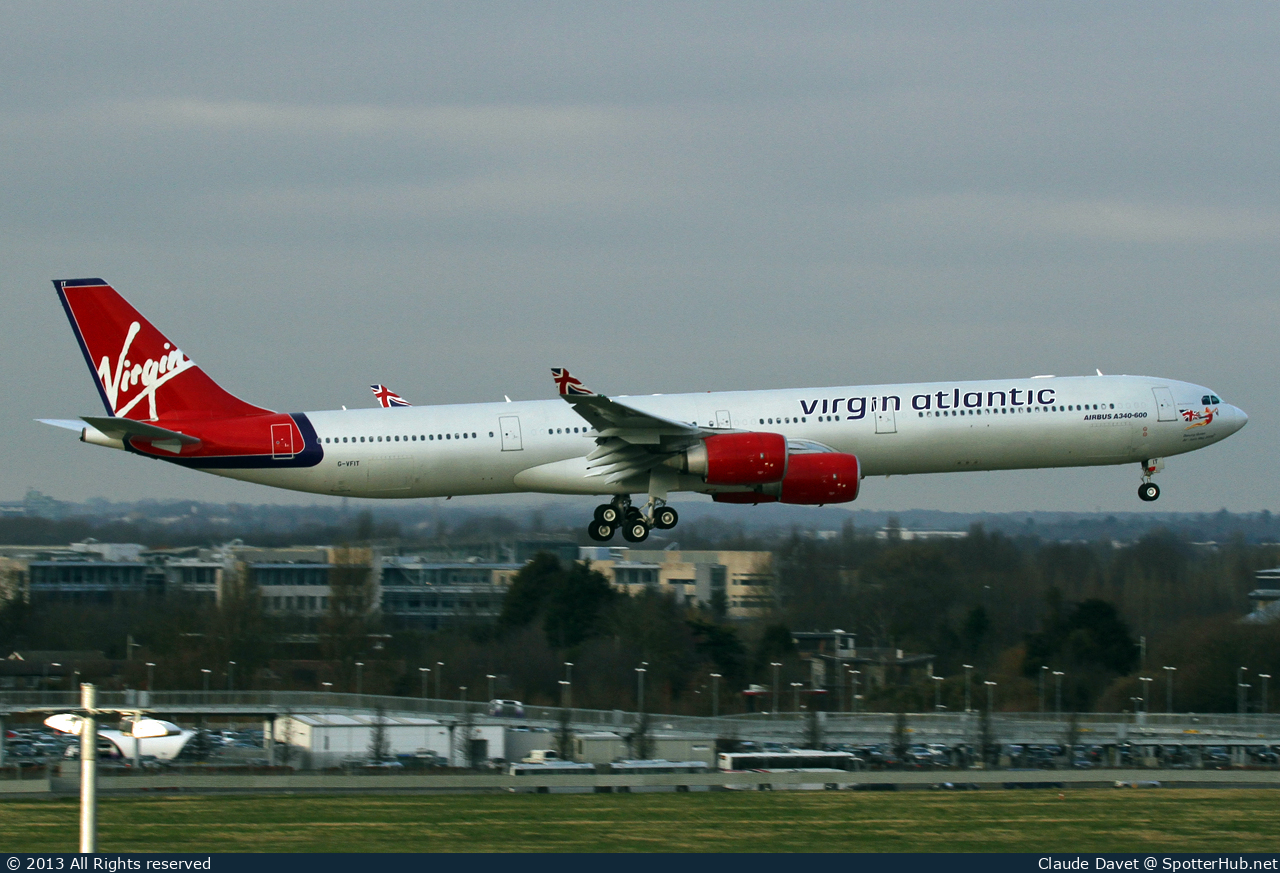 Photo of G-VFIT - Airbus A340-642 operated by Virgin Atlantic Airways