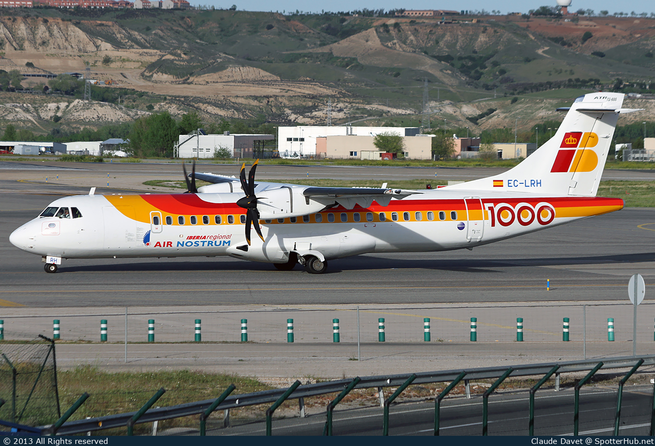 Photo of EC-LRH - ATR 72-600 operated by Iberia Regional (opb Air Nostrum)