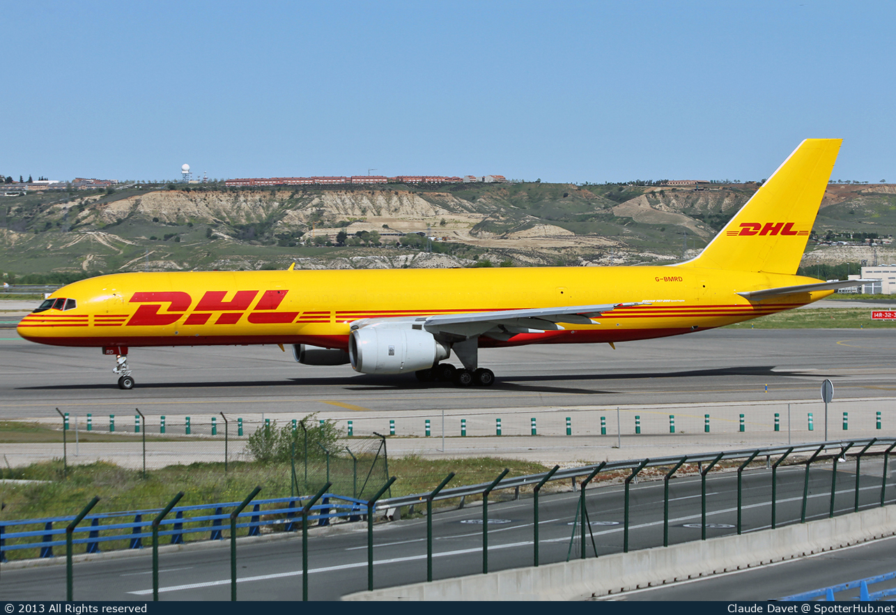 Photo of G-BMRD - Boeing 757-236(SF) operated by DHL Air