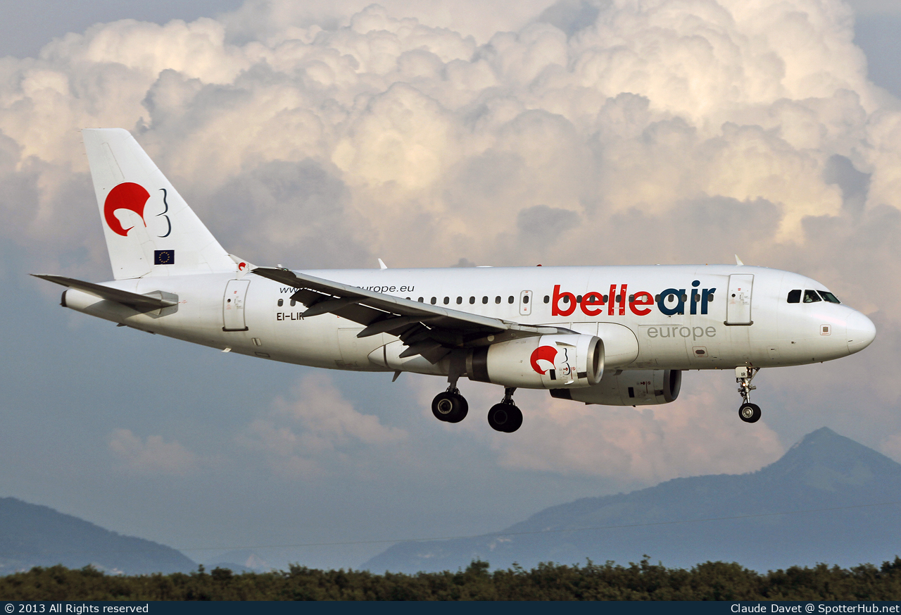 Photo of EI-LIR - Airbus A319-132 operated by Belle Air Europe