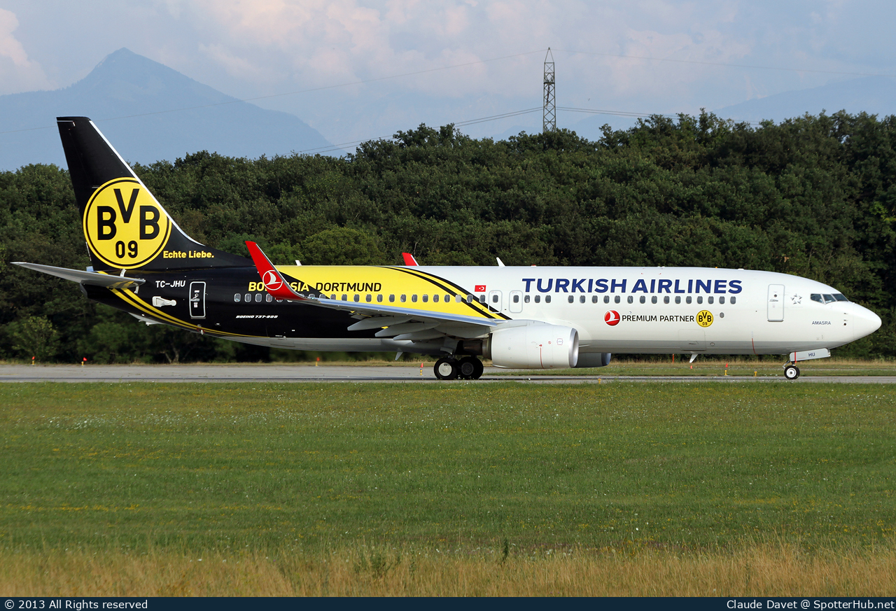 Photo of TC-JHU - Boeing 737-8F2 operated by Turkish Airlines
