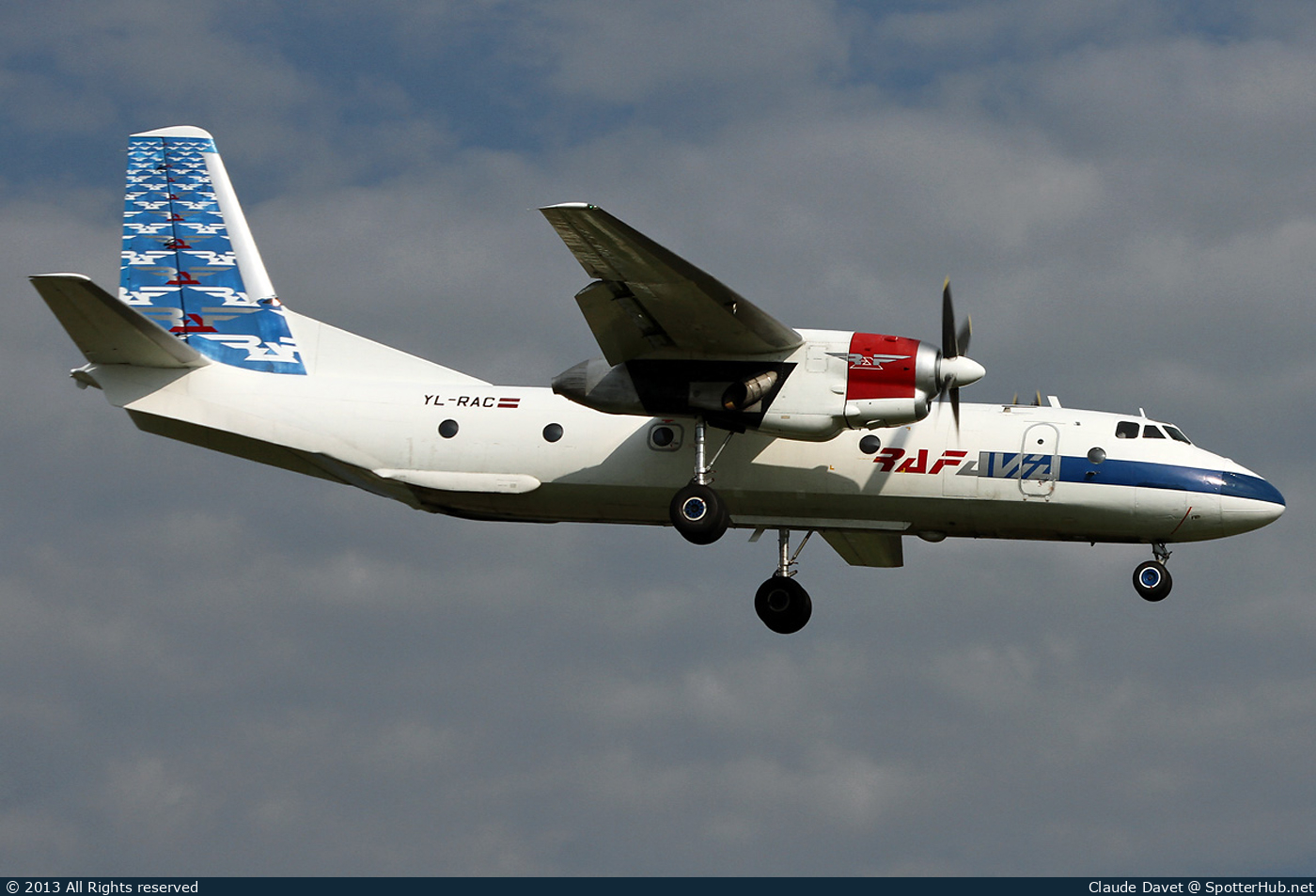 Photo of YL-RAC - Antonov An-26B operated by RAF-Avia