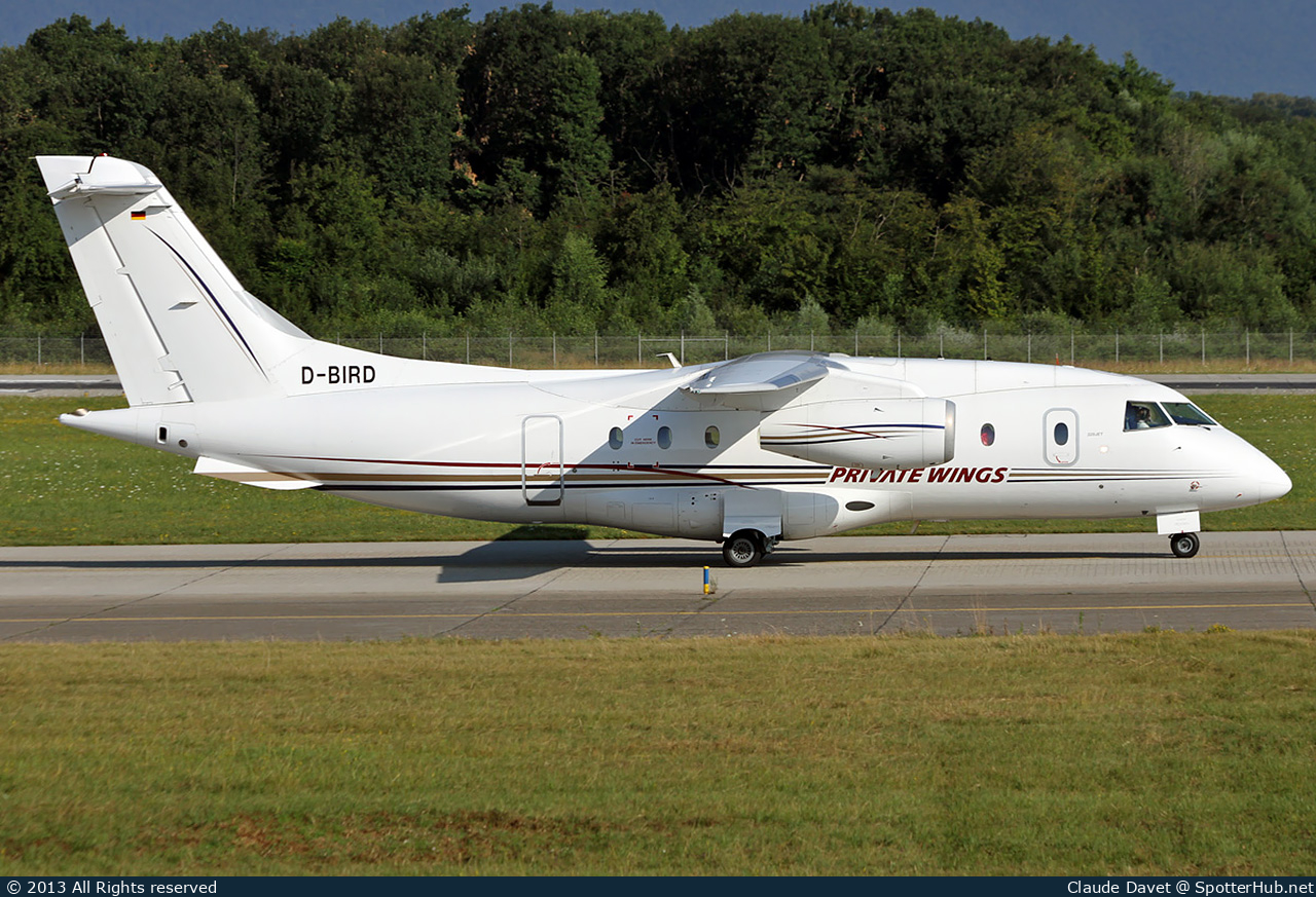 Photo of D-BIRD - Dornier 328-310 Jet operated by Private Wings