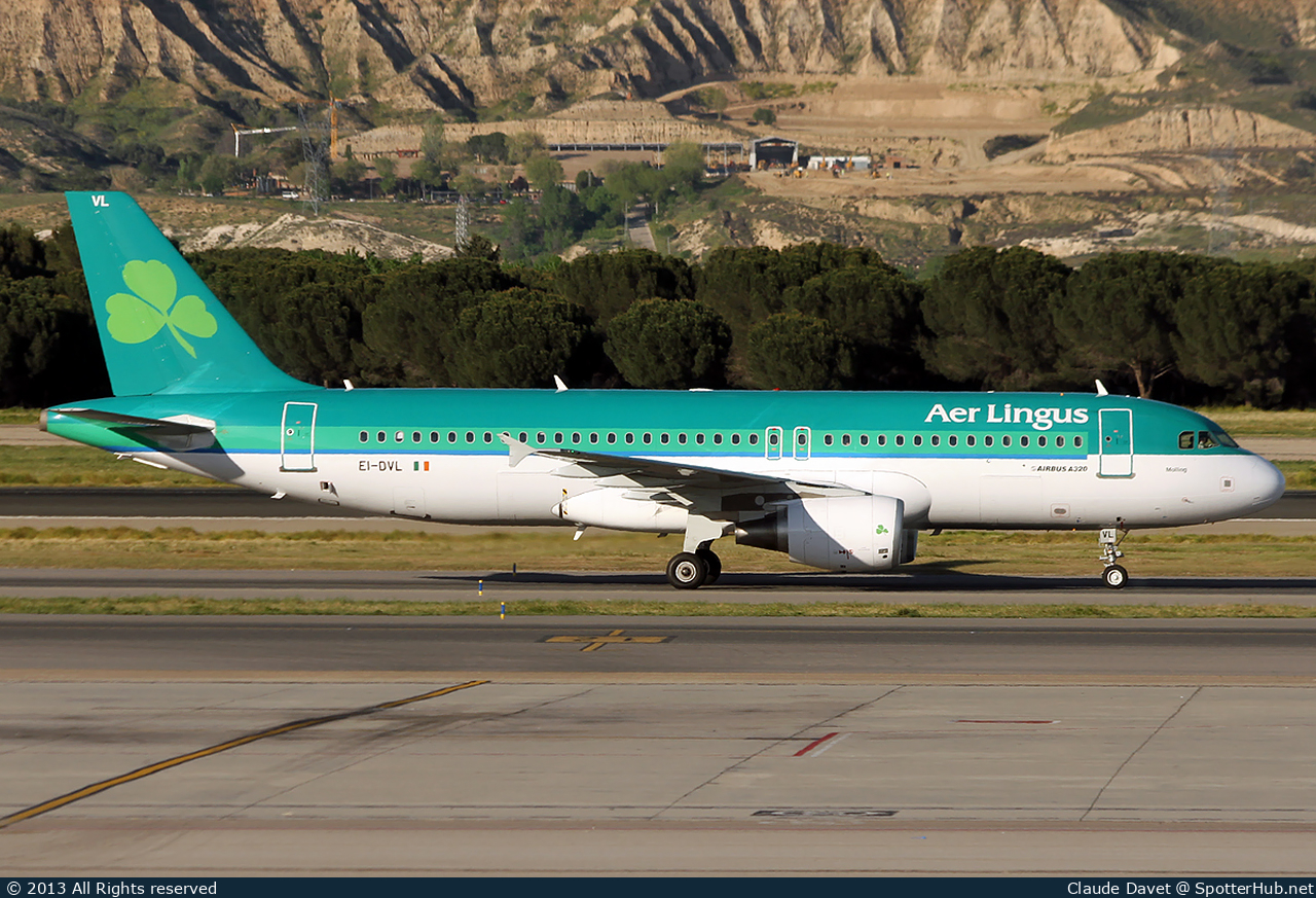 Photo of EI-DVL - Airbus A320-214 operated by Aer Lingus