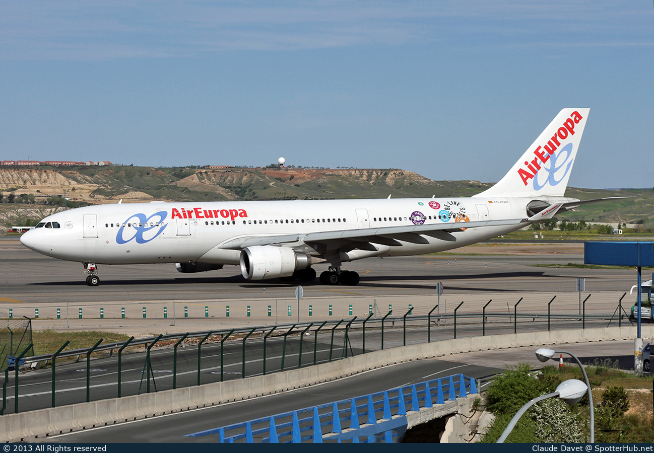 Photo of EC-KOM - Airbus A330-202 operated by Air Europa