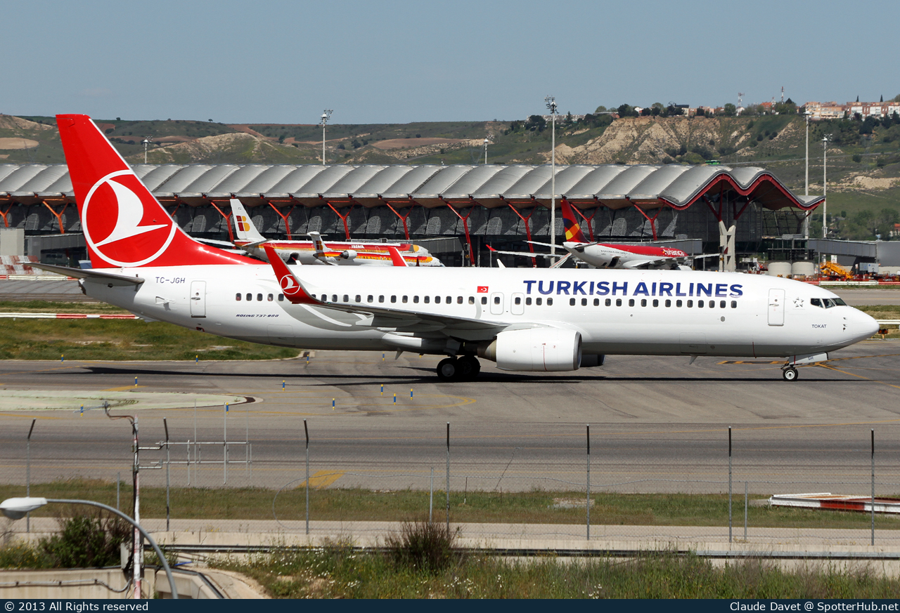 Photo of TC-JGH - Boeing 737-8F2 operated by Turkish Airlines
