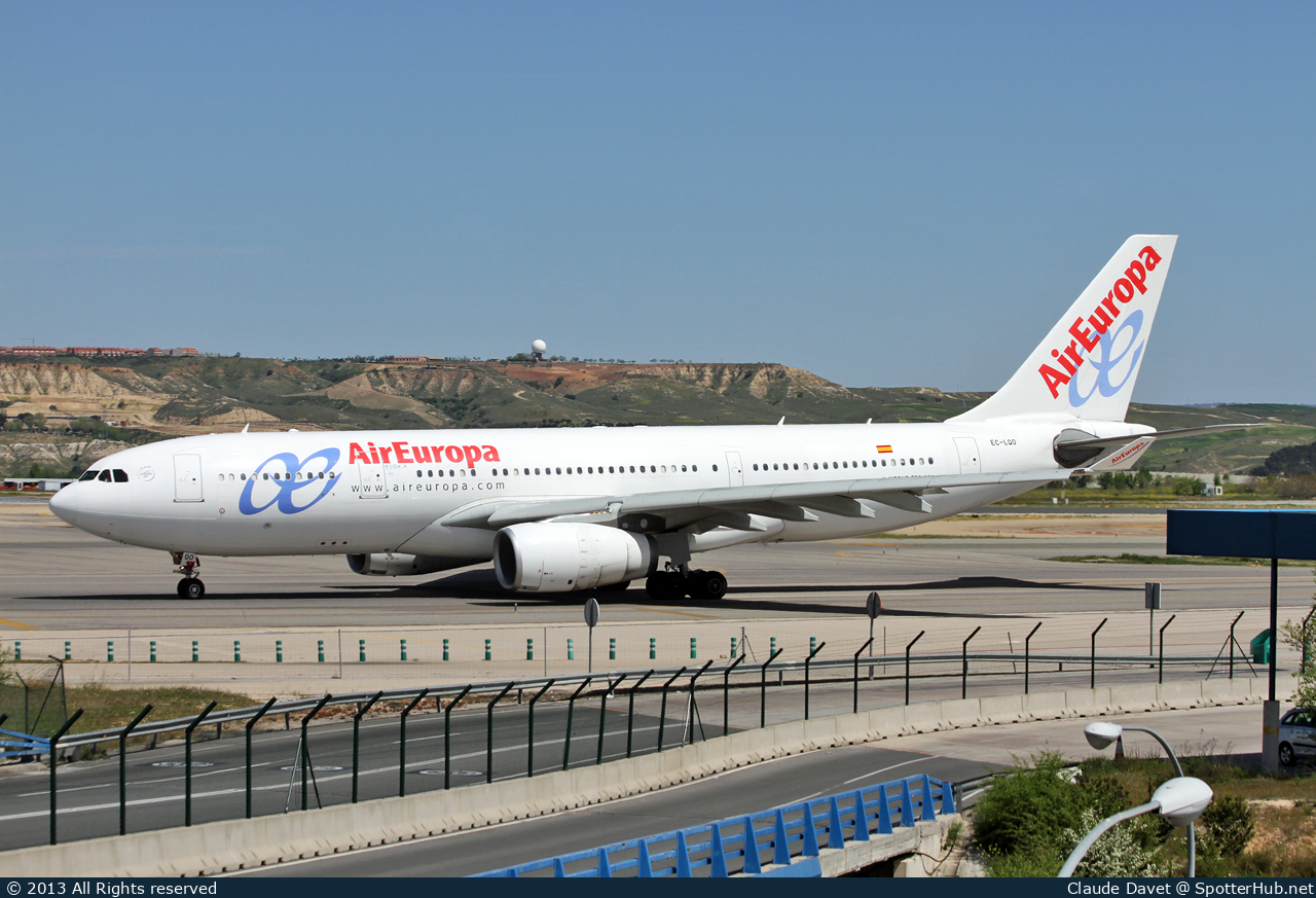 Photo of EC-LQO - Airbus A330-243 operated by Air Europa