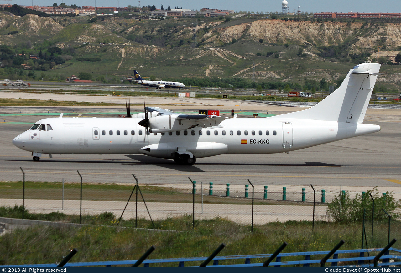 Photo of EC-KKQ - ATR 72-500 operated by Swiftair