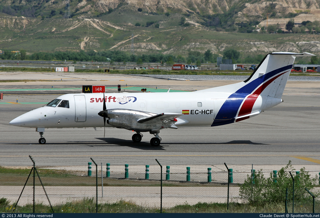 Photo of EC-HCF - Embraer EMB-120FC Brasilia operated by Swiftair
