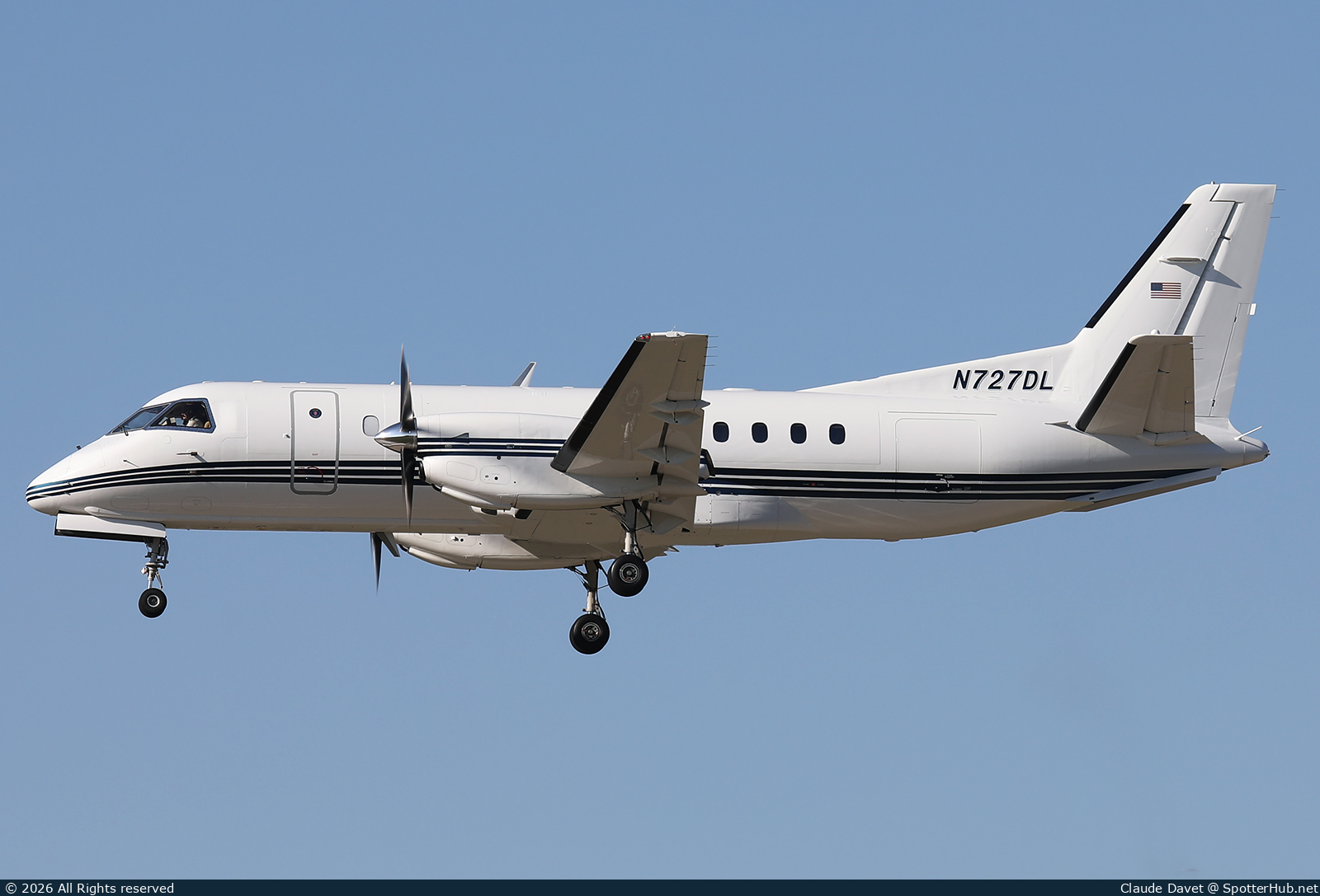Photo of N727DL - Saab 340A operated by Napleton Aviation Group