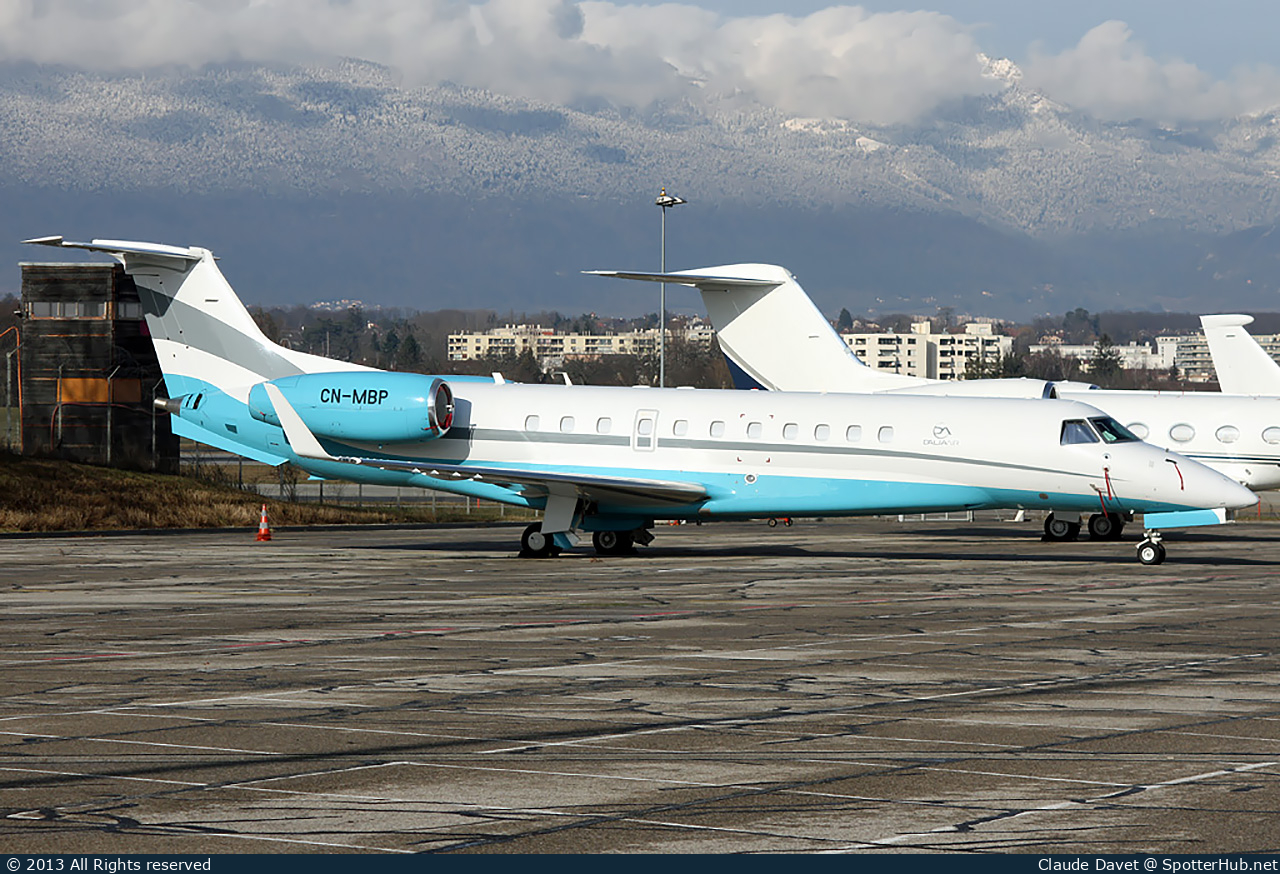 Photo of CN-MBP - Embraer Legacy 600 operated by Dalia Air