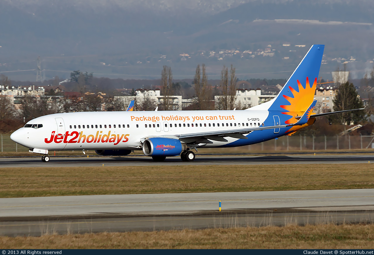 Photo of G-GDFD - Boeing 737-8K5 operated by Jet2
