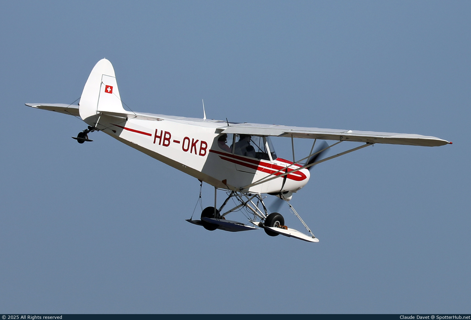 Photo of HB-OKB - Piper PA-18-150 Super Cub operated by Aéroclub de Genève