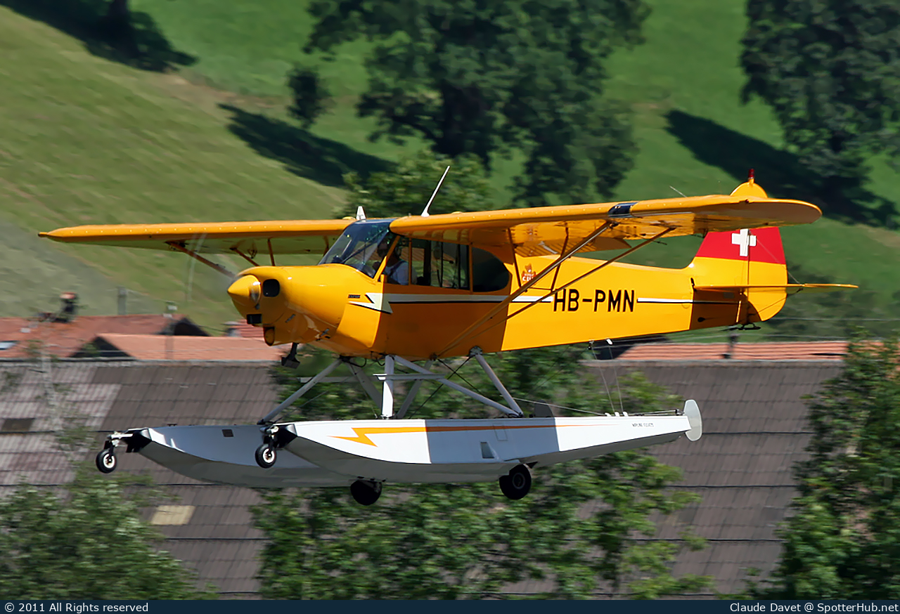 Photo of HB-PMN - Piper PA-18-150 Super Cub operated by Association Snow Fish