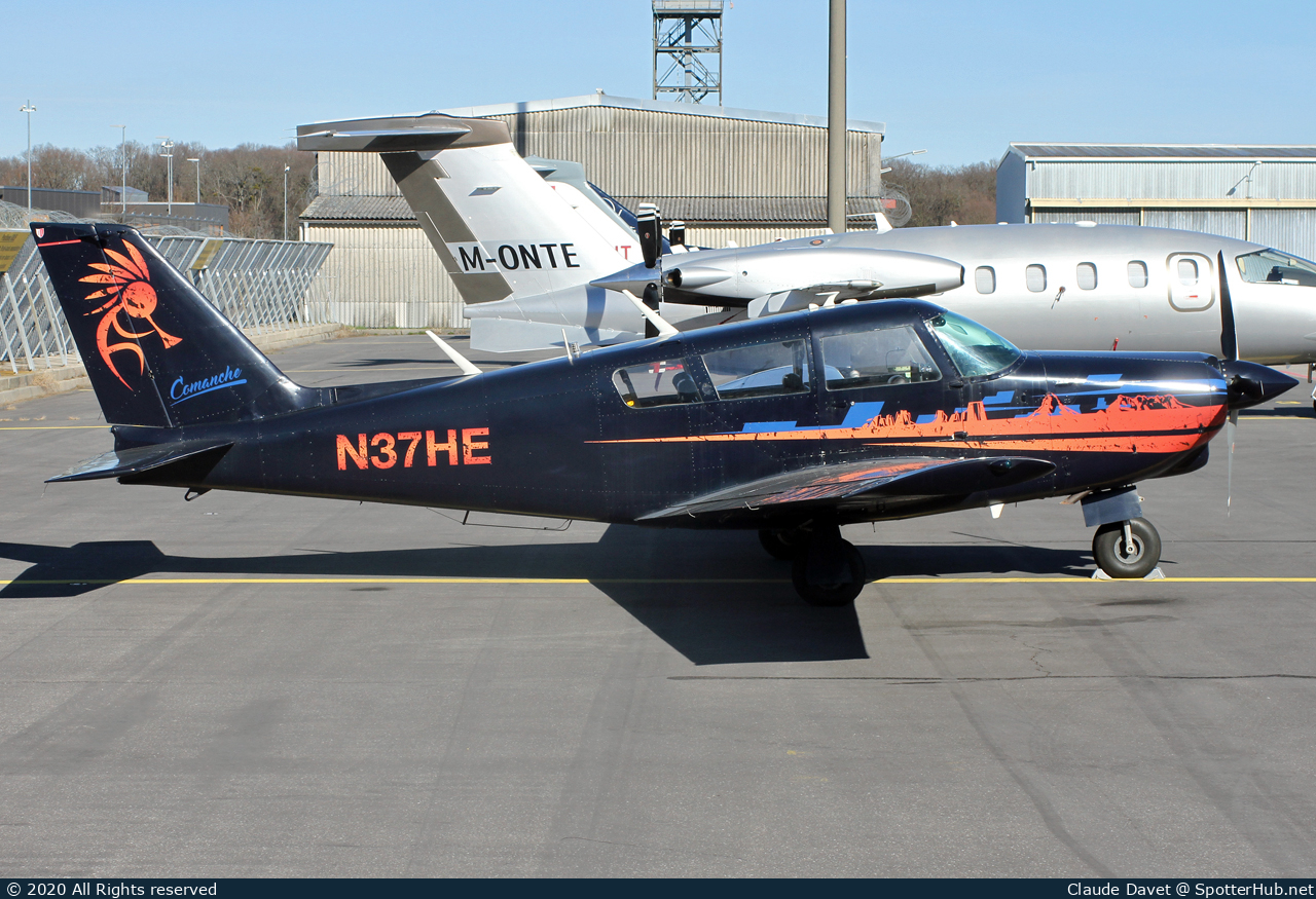 Photo of N37HE - Piper PA-24-260 Comanche B operated by Private