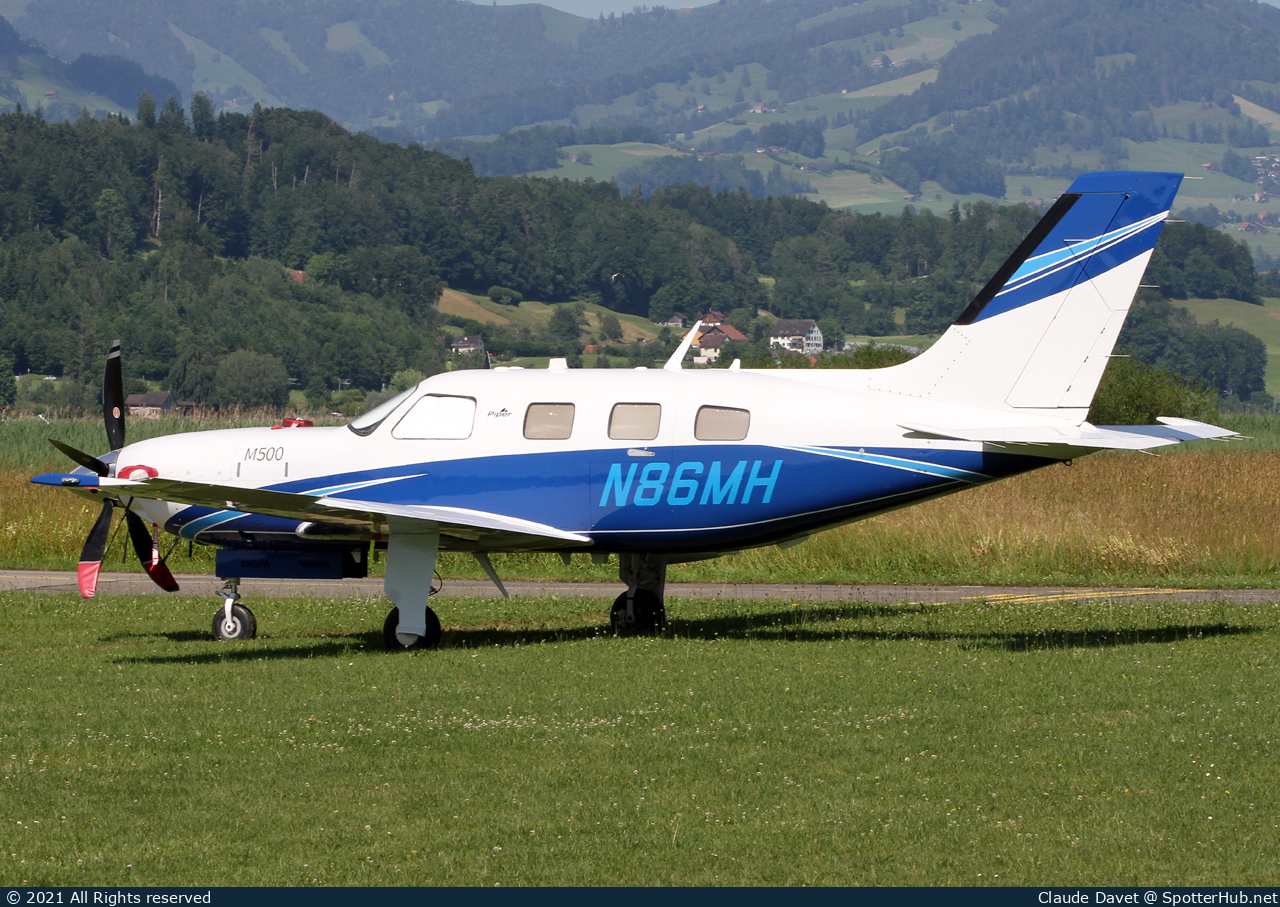 Photo of N86MH - Piper PA-46-500TP M500 operated by Private