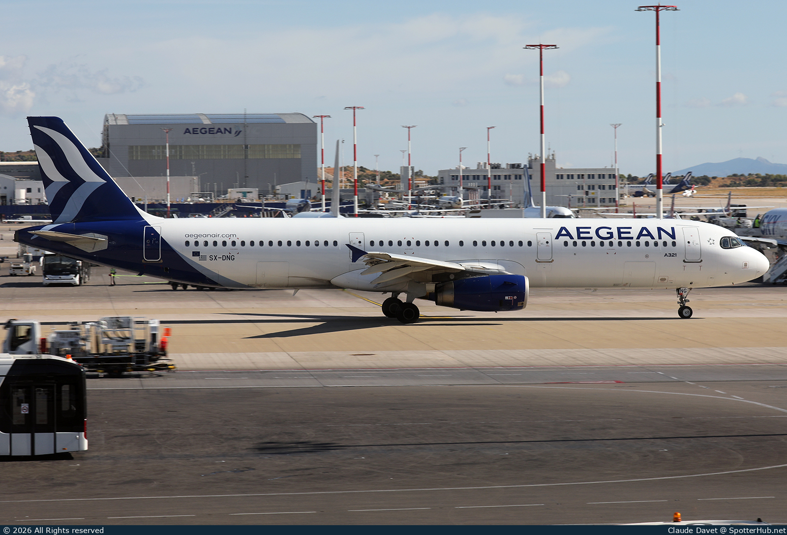Photo of SX-DNG - Airbus A321-231 operated by Aegean Airlines