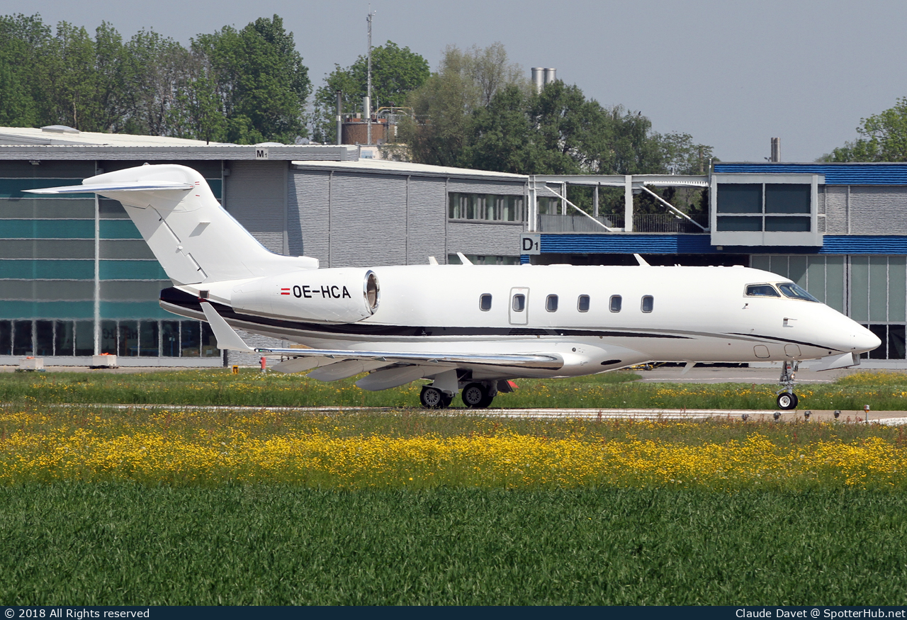 Photo of OE-HCA - Bombardier Challenger 300 operated by AVAG Air