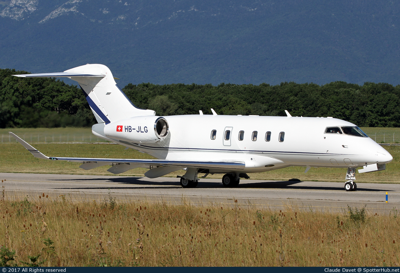 Photo of HB-JLG - Bombardier Challenger 350 operated by TAG Aviation