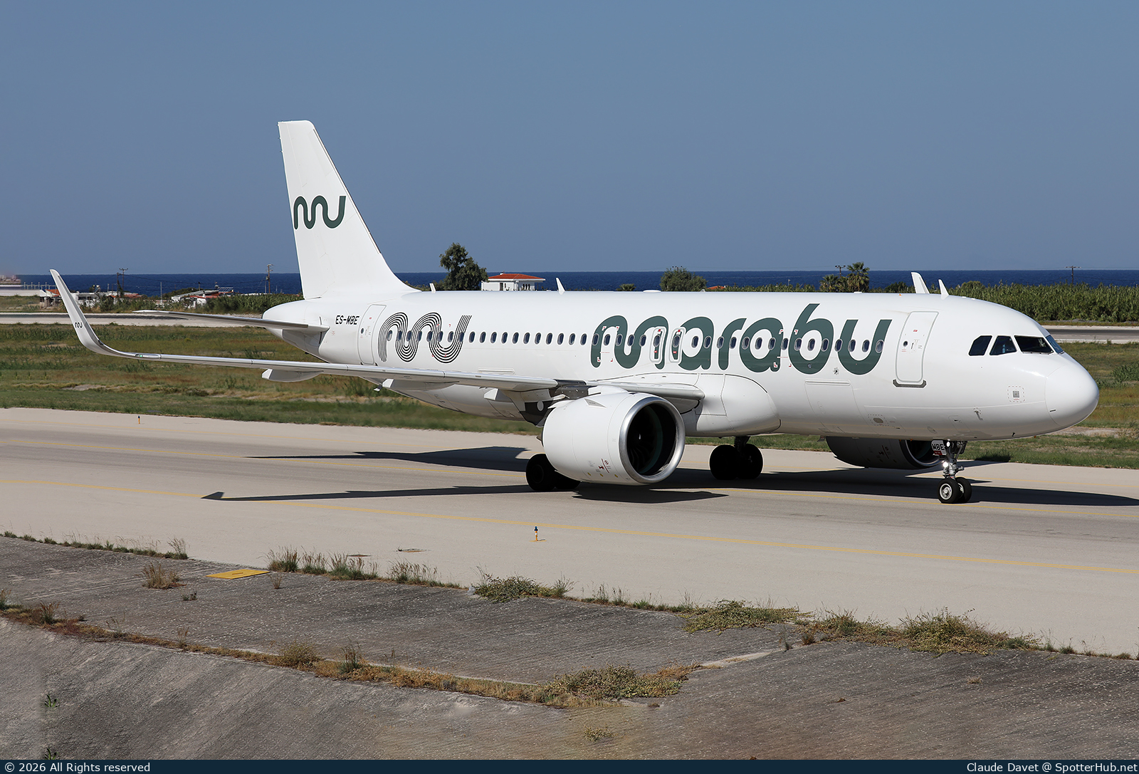Photo of ES-MBE - Airbus A320-271N operated by Marabu Airlines