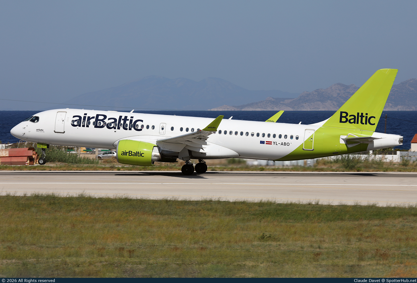 Photo of YL-ABO - Airbus A220-300 operated by airBaltic