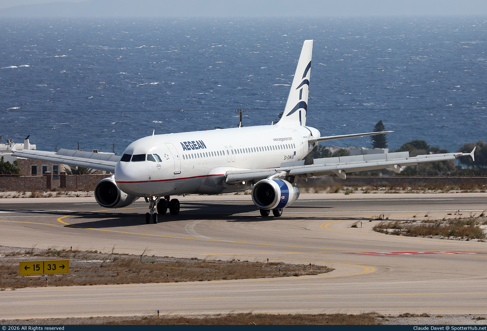 Photo of SX-DVM - Airbus A320-232 operated by Aegean Airlines