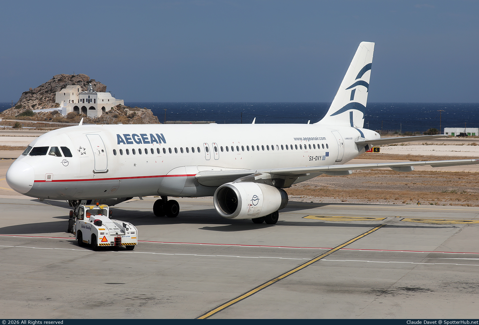 Photo of SX-DVY - Airbus A320-232 operated by Aegean Airlines